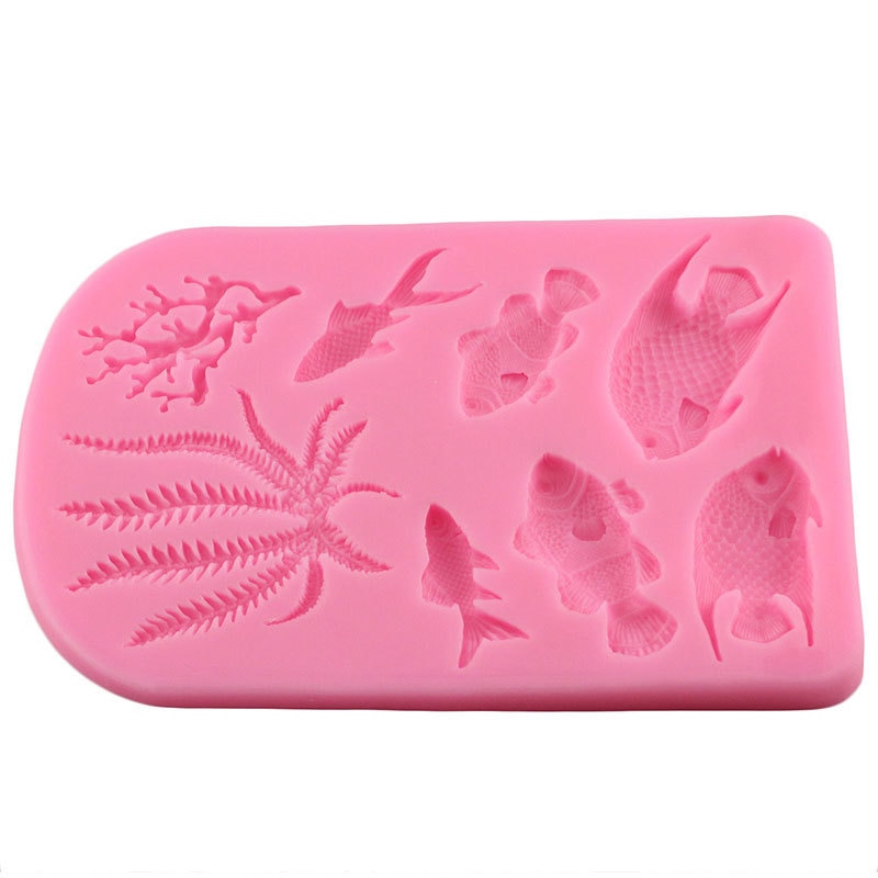 Temperature Resistant Fish Silicone Mold Temperature Resistant Fish Silicone Mold