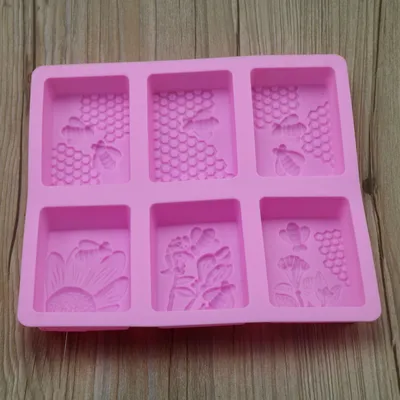Temperature Safe 3D Silicone Bee Soap Mold