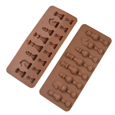 Temperature Safe Chess Silicone Mold