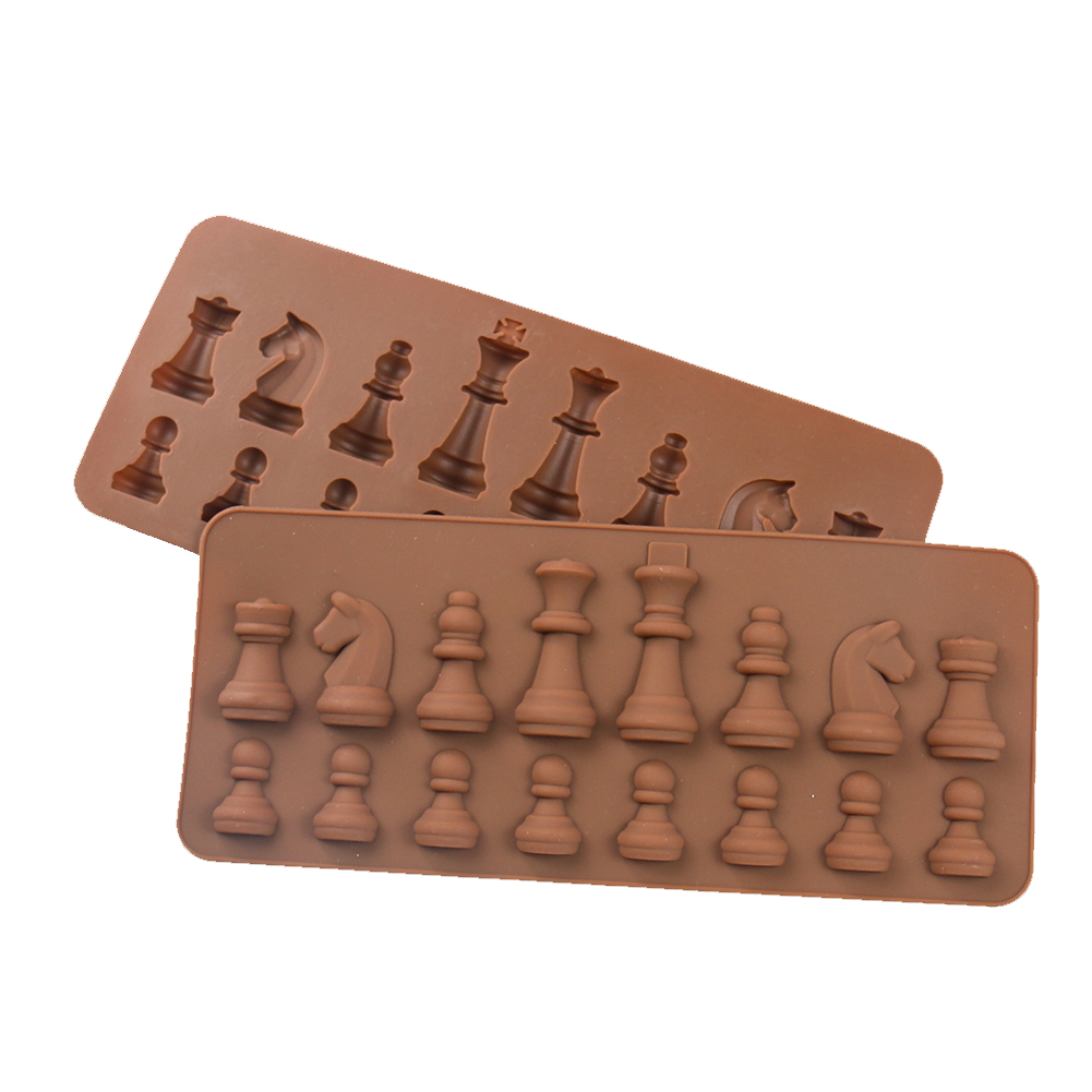 Temperature Safe Chess Silicone Mold Temperature Safe Chess Silicone Mold