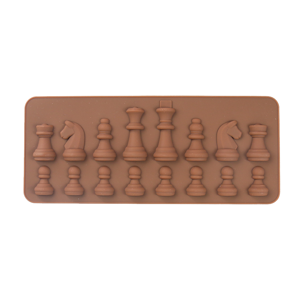 Temperature Safe Chess Silicone Mold Temperature Safe Chess Silicone Mold