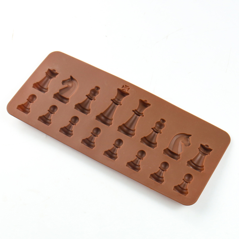 Temperature Safe Chess Silicone Mold Temperature Safe Chess Silicone Mold