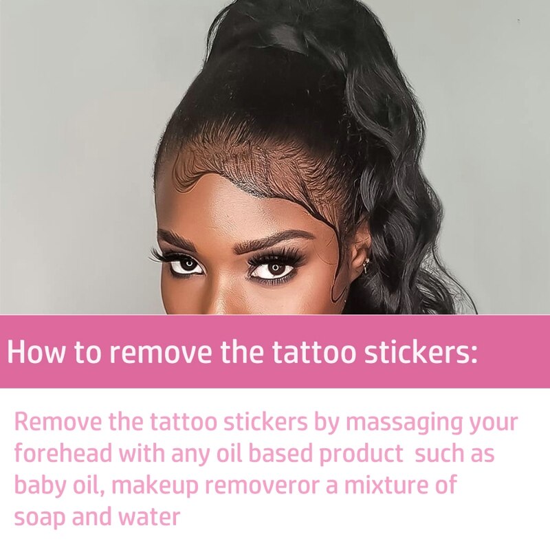 Temporary Baby Hair Tattoo (10pcs) Temporary Baby Hair Tattoo (10pcs)