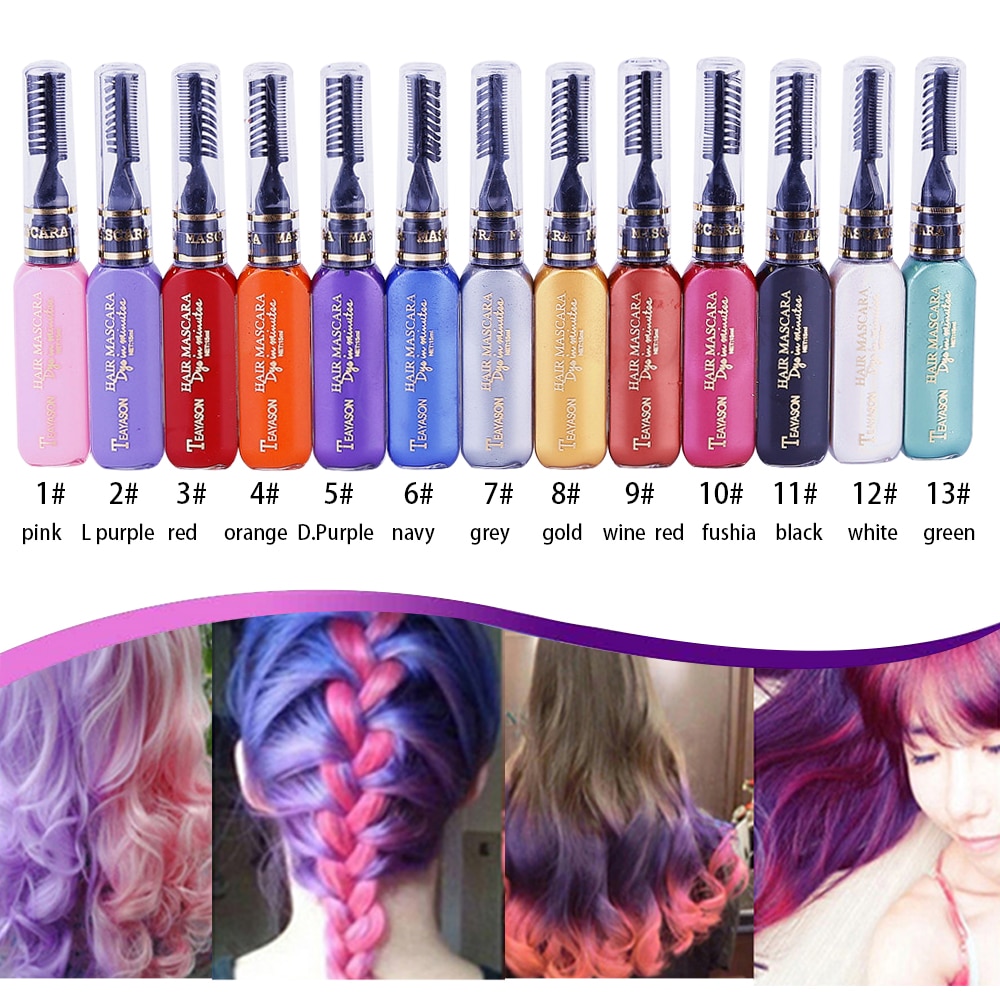 Temporary Hair Color Non-toxic Hair Dye Temporary Hair Color Non-toxic Hair Dye