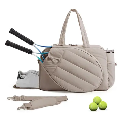Tennis Badminton Rackets Bag Large Storage Outdoor Travel Sports Training Commuting Shoulder Bags Pickleball Paddle