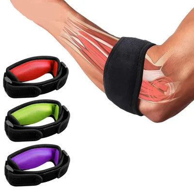 Tennis Elbow Brace for Tendonitis,Forearm Pain,Golf Elbow Support,Arm Strap Band with Compression Pad for Men Women