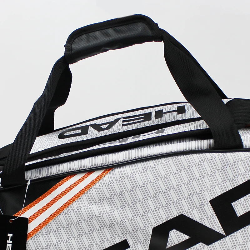 Tennis Rackets Bag Large Capacity 3-6 Pieces Tennis Backpack Badminton Gymbag Squash Racquet Bag With Separated Shoes