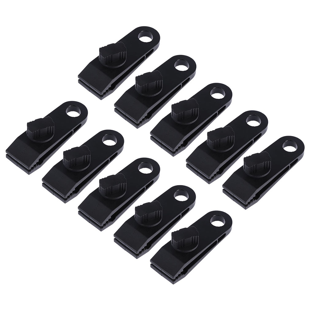 Tent Clips Plastic Tarp Clamps (10pcs) Tent Clips Plastic Tarp Clamps (10pcs)