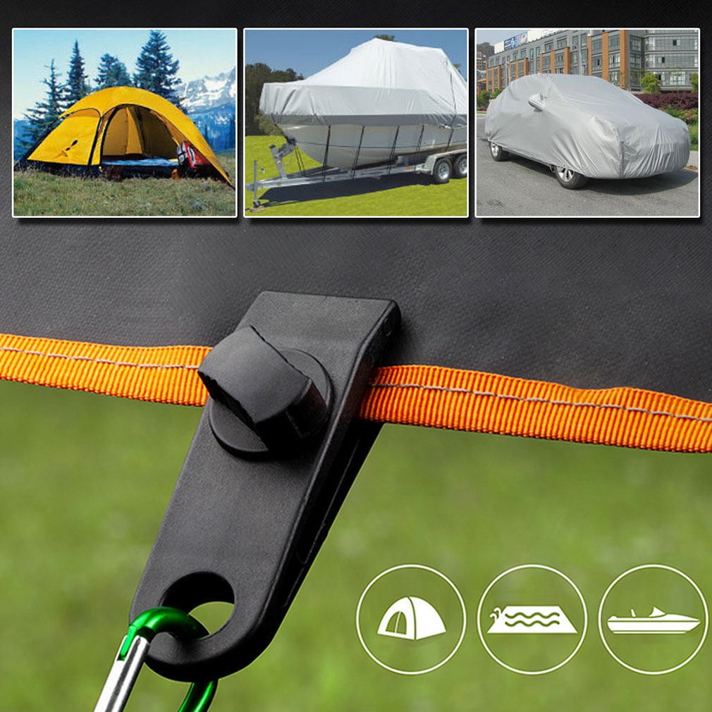 Tent Clips Plastic Tarp Clamps (10pcs) Tent Clips Plastic Tarp Clamps (10pcs)