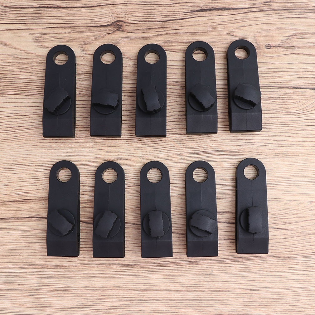 Tent Clips Plastic Tarp Clamps (10pcs) Tent Clips Plastic Tarp Clamps (10pcs)
