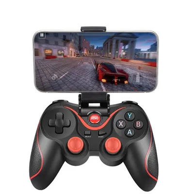 Terios Wireless Joystick Support Bluetooth 3.0 Gamepad Game Controller Gaming Control for Tablet PC Android Smart
