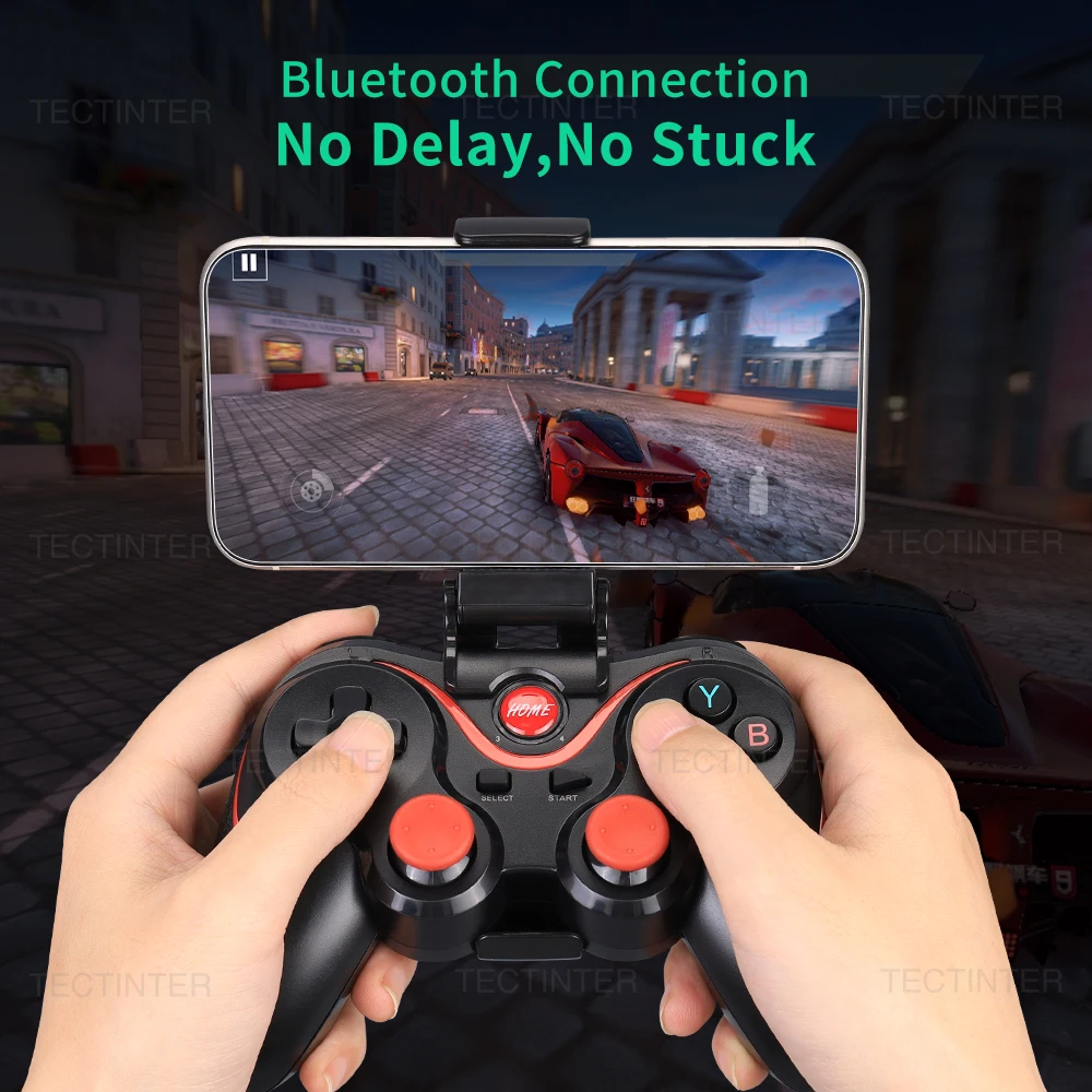 Terios Wireless Joystick Support Bluetooth 3.0 Gamepad Game Controller Gaming Control for Tablet PC Android Smart