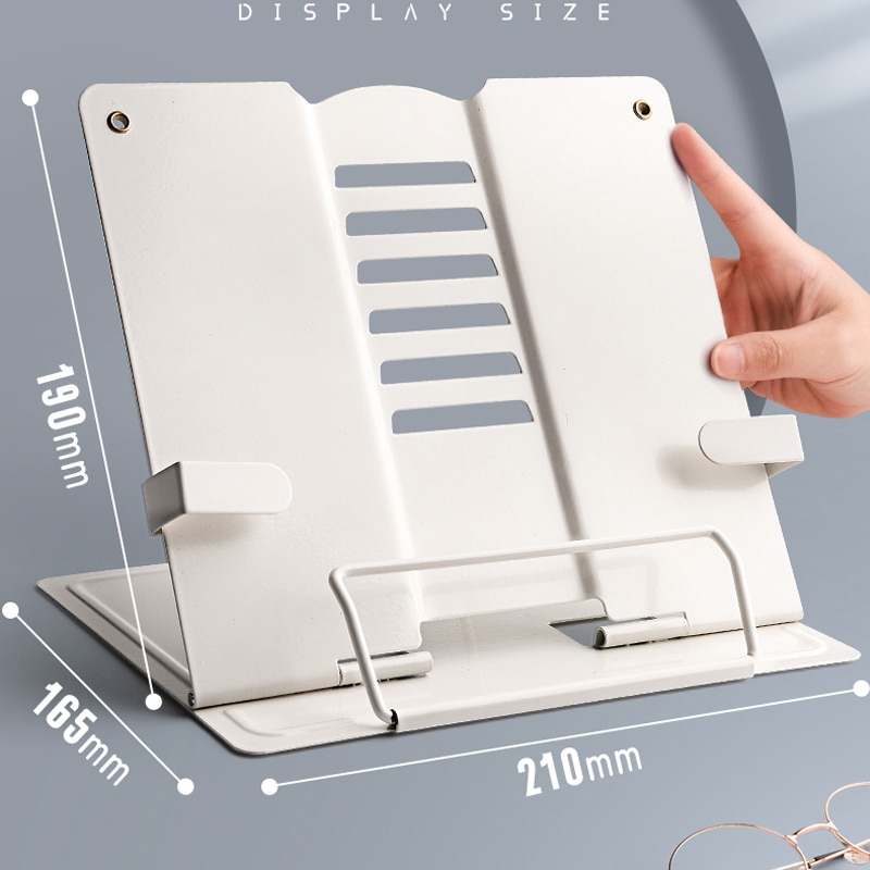 Textbook Stand Metal Book Holder Textbook Stand Metal Book Holder