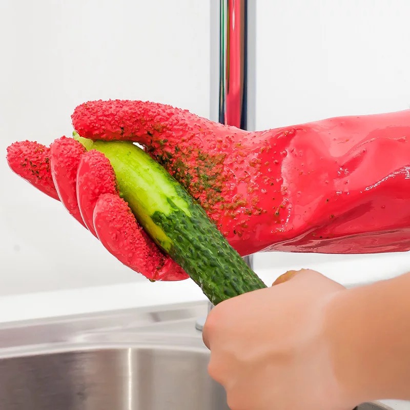 Textured Potato Peeling Gloves (2 pcs)