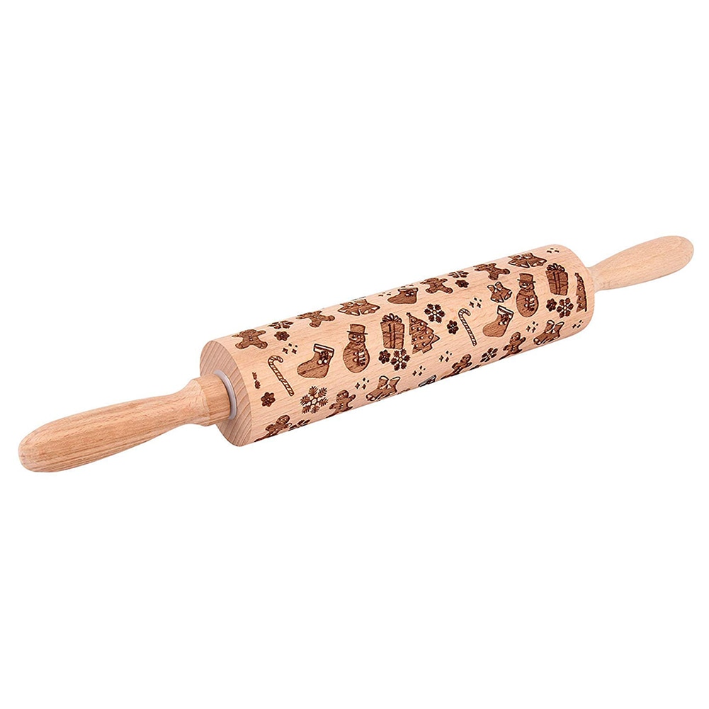 Textured Rolling Pin Embossing Roller