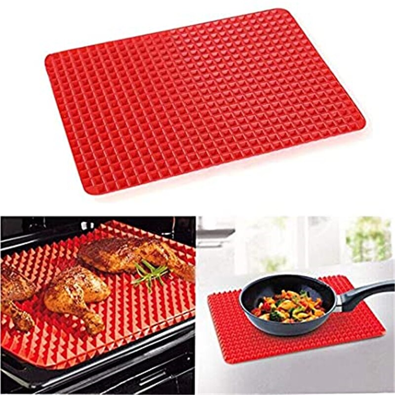 Textured Silicone Grilling Mat Textured Silicone Grilling Mat