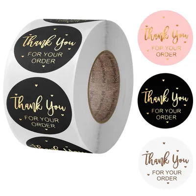 Thank You Labels Stationery Stickers (500 pcs) Thank You Labels Stationery Stickers (500 pcs)