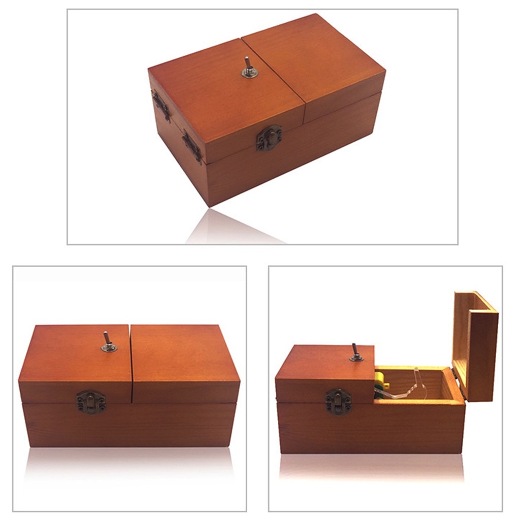 The Useless Box Funny Novelty Gift The Useless Box Funny Novelty Gift