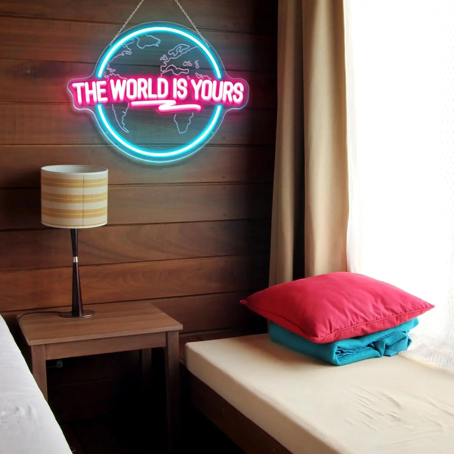 The World Is Yours Neon Sign Carved Planet LED Neon Light Sign for Office Wedding Man Cave Game Room Wall Decor The World Is Yours Neon Sign Carved Planet LED Neon Light Sign for Office Wedding Man Cave Game Room Wall Decor