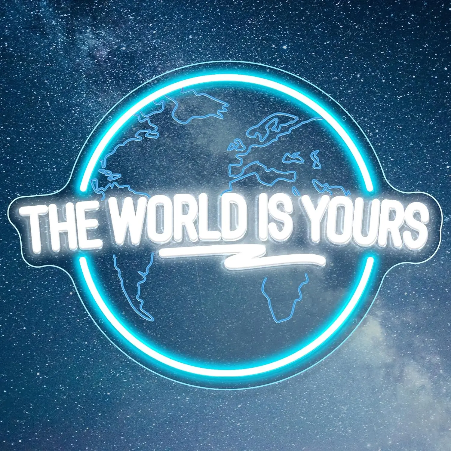 The World Is Yours Neon Sign Carved Planet LED Neon Light Sign for Office Wedding Man Cave Game Room Wall Decor The World Is Yours Neon Sign Carved Planet LED Neon Light Sign for Office Wedding Man Cave Game Room Wall Decor