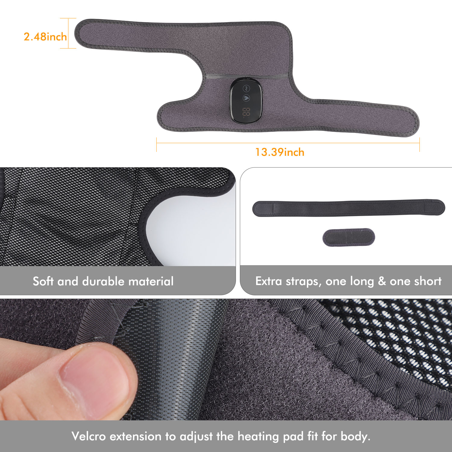 Thermal Knee Massager Electric Leg Joint Heating Vibration Massage Therapy Elbow Brace Arthritis Pain Physiotherapy Thermal Knee Massager Electric Leg Joint Heating Vibration Massage Therapy Elbow Brace Arthritis Pain Physiotherapy