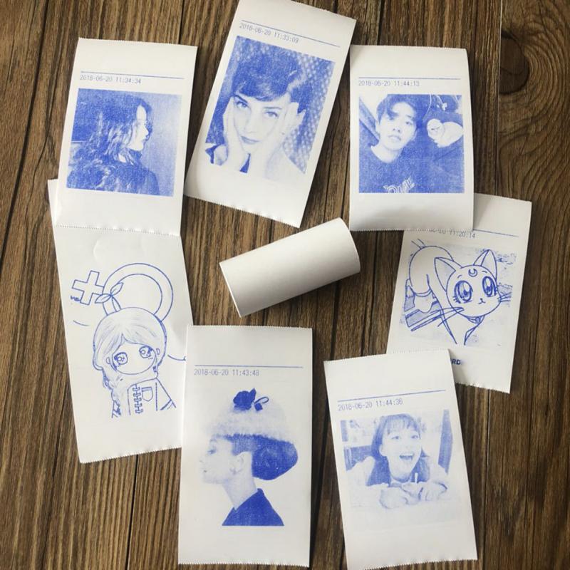 Thermal Paper Rolls Self Adhesive (4Pcs)