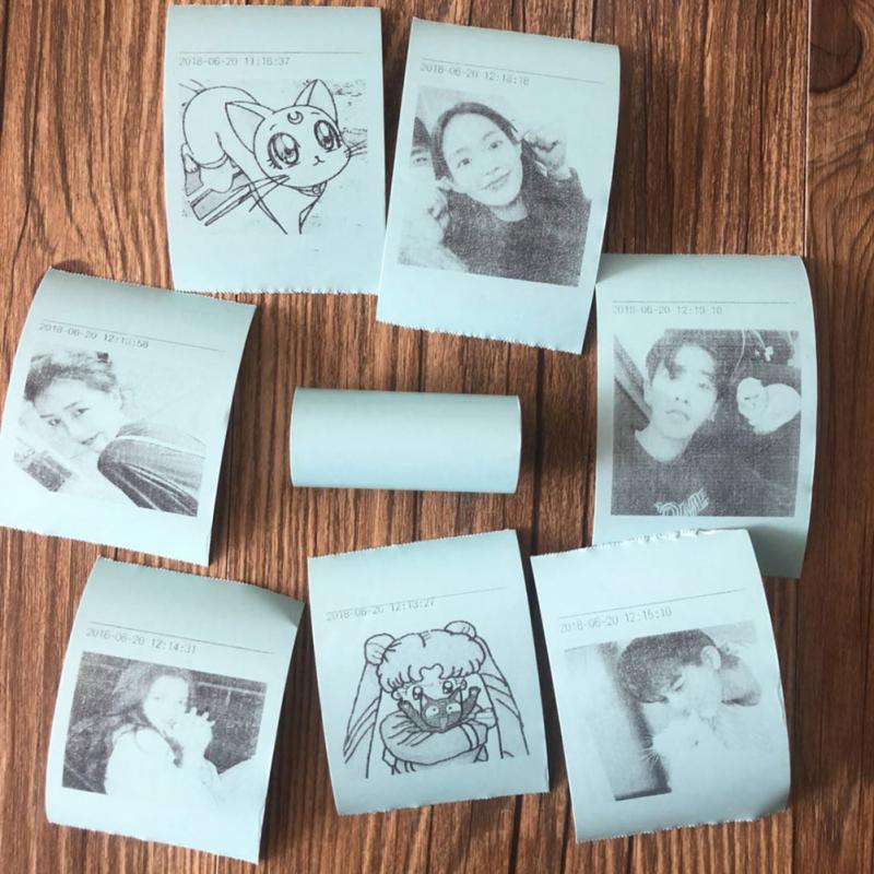 Thermal Paper Rolls Self Adhesive (4Pcs)