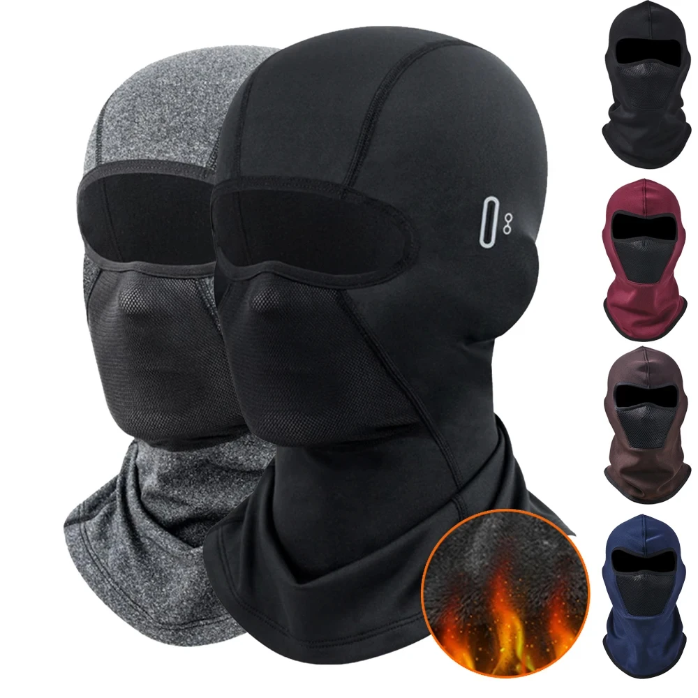 Thermal Winter Balaclava Cycling Full Face Mask Warm Outdoor Sports Motorcycle Ski Fishing Hunting Mask Fleece Scarf Thermal Winter Balaclava Cycling Full Face Mask Warm Outdoor Sports Motorcycle Ski Fishing Hunting Mask Fleece Scarf