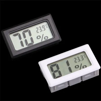 Thermo Hygrometer LCD Mini Digital Thermo Hygrometer LCD Mini Digital