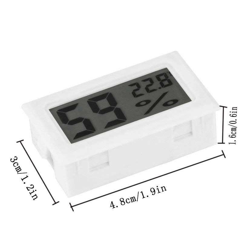 Thermo Hygrometer LCD Mini Digital Thermo Hygrometer LCD Mini Digital