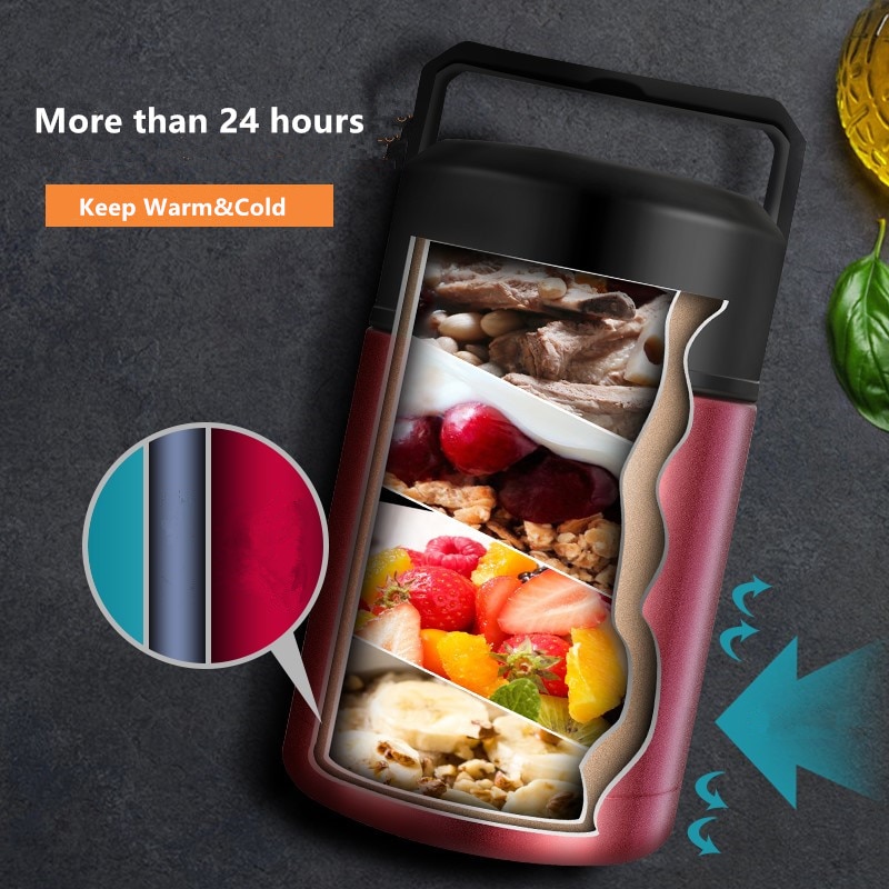 Thermos Food Container Portable Lunch Box Thermos Food Container Portable Lunch Box