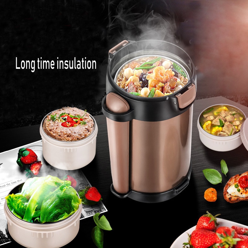 Thermos Lunch Box Insulated Barrel Thermos Lunch Box Insulated Barrel