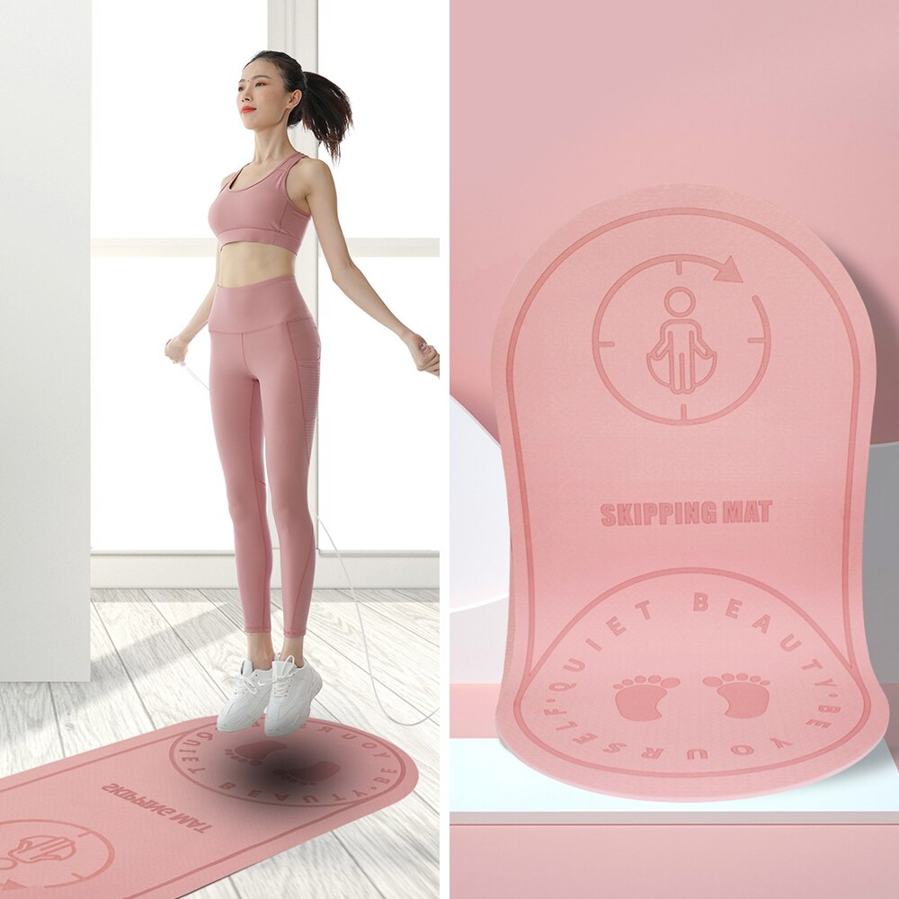 Thick and Non Slip Skipping Mat Thick and Non Slip Skipping Mat
