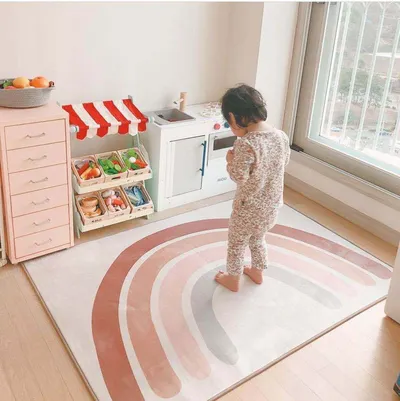 Thick and NonSlip Rainbow Playmat Thick and NonSlip Rainbow Playmat