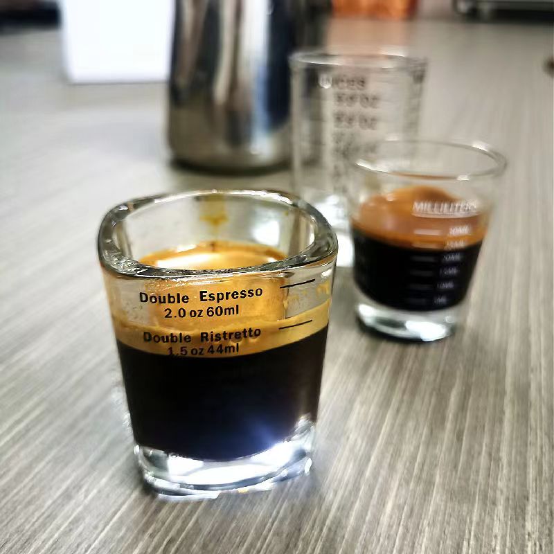 Thick Wall Espresso Measuring Shot Glass Thick Wall Espresso Measuring Shot Glass