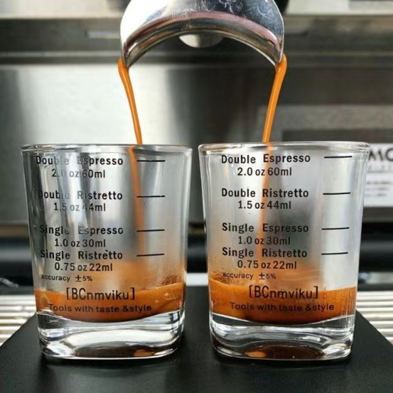 Thick Wall Espresso Measuring Shot Glass Thick Wall Espresso Measuring Shot Glass