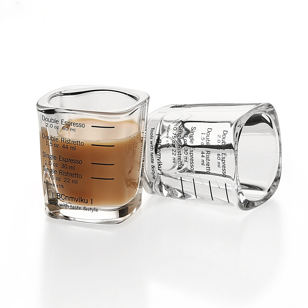 Thick Wall Espresso Measuring Shot Glass Thick Wall Espresso Measuring Shot Glass
