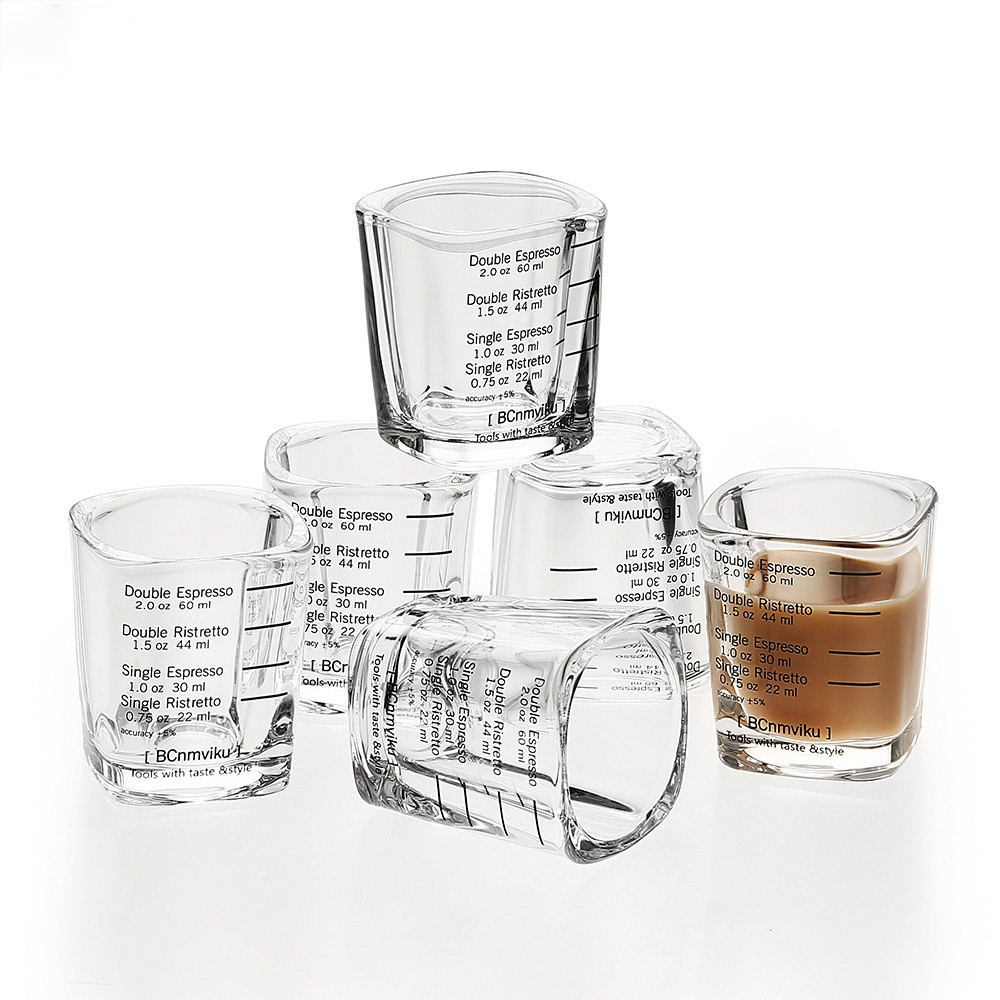 Thick Wall Espresso Measuring Shot Glass Thick Wall Espresso Measuring Shot Glass