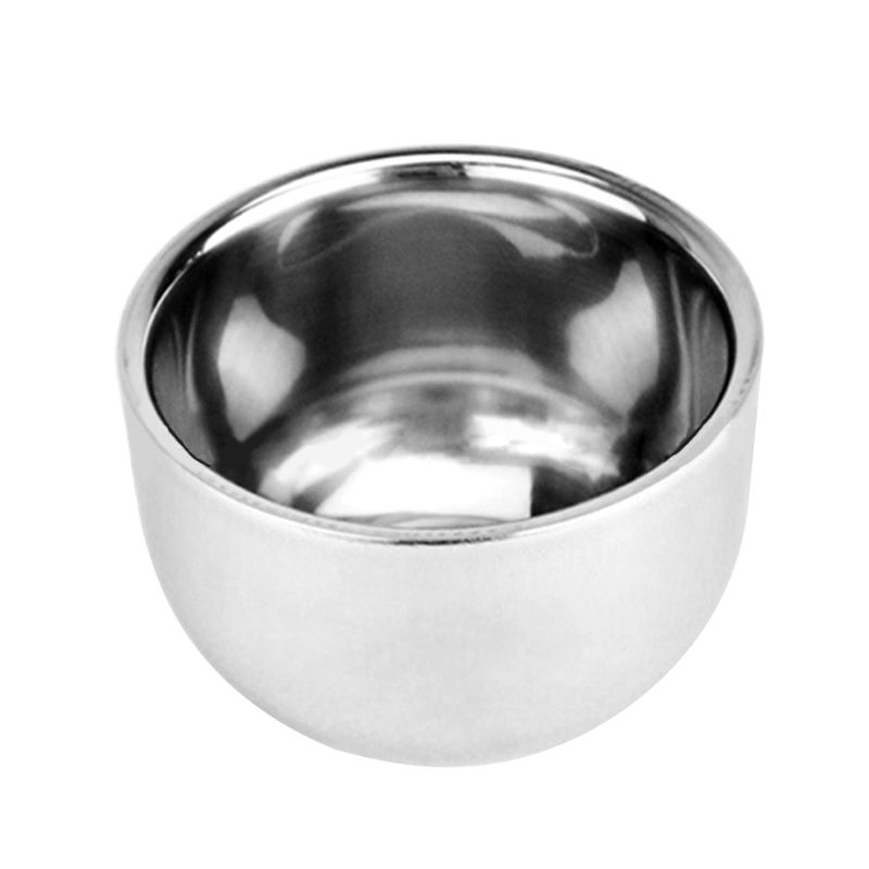 Thick Wall Stainless Steel Shaving Bowl Thick Wall Stainless Steel Shaving Bowl