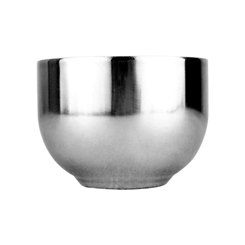Thick Wall Stainless Steel Shaving Bowl Thick Wall Stainless Steel Shaving Bowl