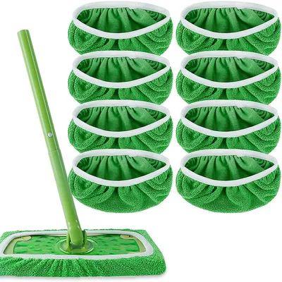 Thickened Elastic Band Flat Mop Cloth Coral Fleece/Microfiber/Chenille Replacement Rotary Mop Cleaning Pad for Bathroom Thickened Elastic Band Flat Mop Cloth Coral Fleece/Microfiber/Chenille Replacement Rotary Mop Cleaning Pad for Bathroom