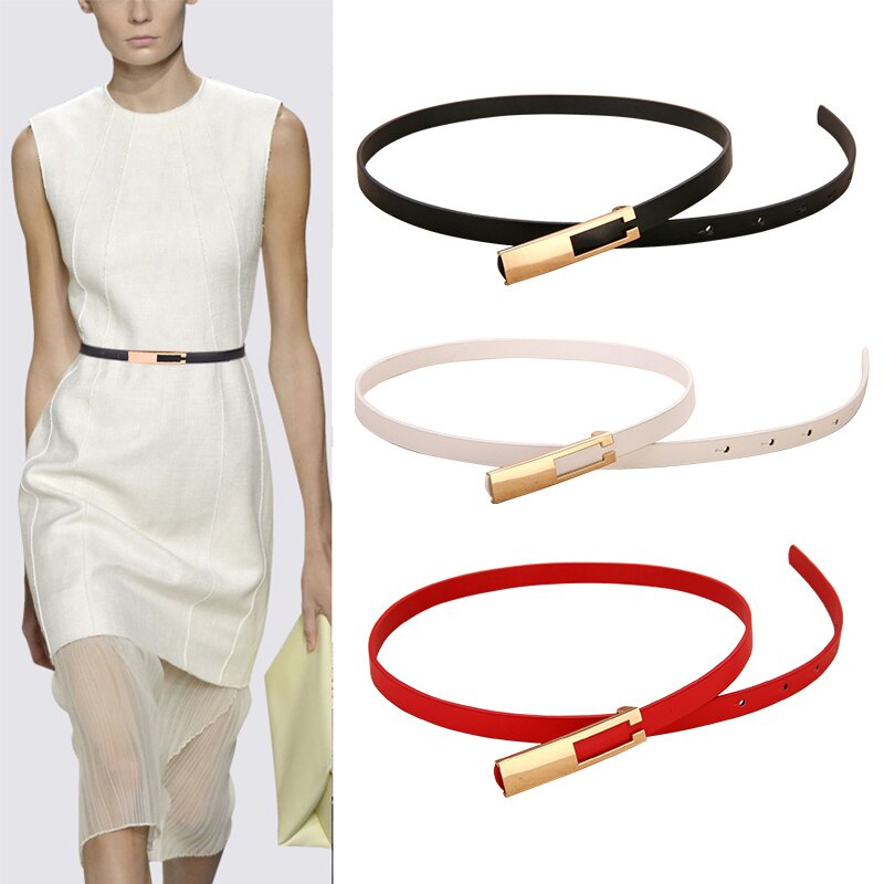 Thin Dress Belt for Women