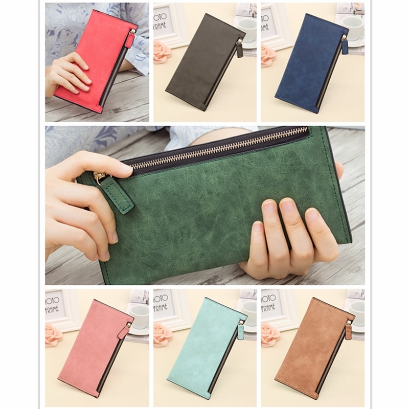 Thin Wallet for Women Slim Purse Thin Wallet for Women Slim Purse