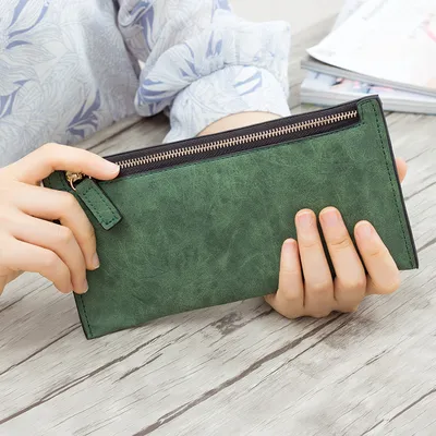 Thin Wallet for Women Slim Purse Thin Wallet for Women Slim Purse