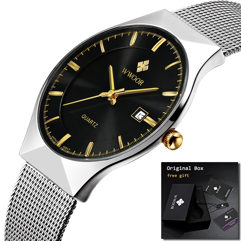 Thin Watch Men's Wristwatch Thin Watch Men's Wristwatch