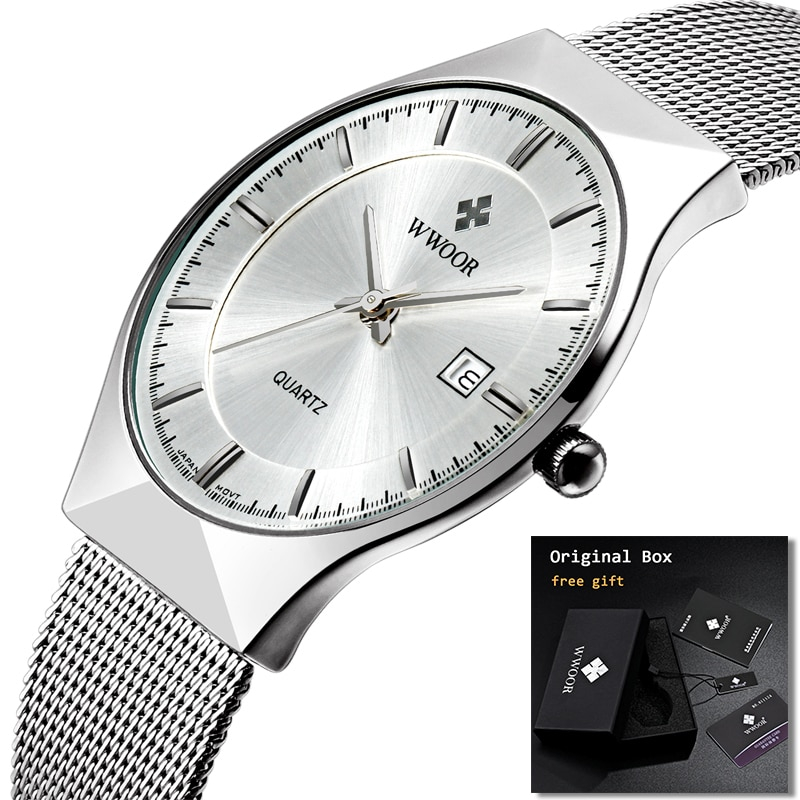 Thin Watch Men's Wristwatch Thin Watch Men's Wristwatch