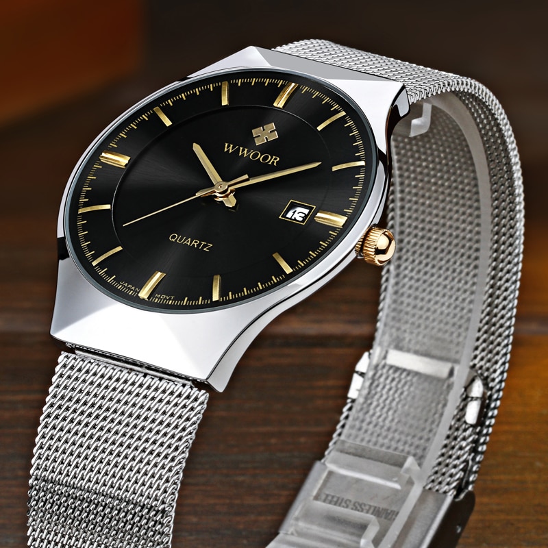 Thin Watch Men's Wristwatch Thin Watch Men's Wristwatch