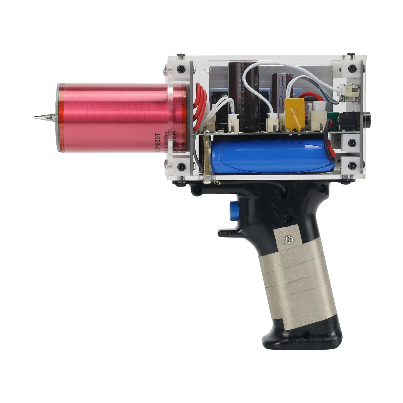 Third Generation Plus Official Enhanced Version 80W 6A Tesla Coil Gun Handheld Magnetic Energy Generator with Power Third Generation Plus Official Enhanced Version 80W 6A Tesla Coil Gun Handheld Magnetic Energy Generator with Power
