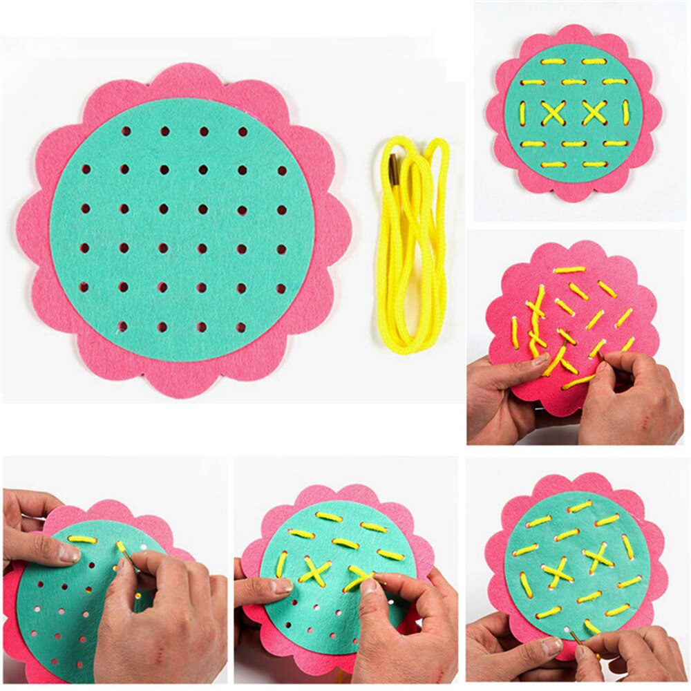 Threading Toy Kids Threading Flower Toy Threading Toy Kids Threading Flower Toy