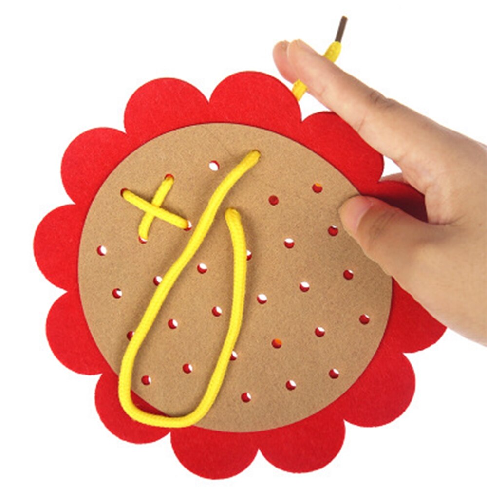 Threading Toy Kids Threading Flower Toy Threading Toy Kids Threading Flower Toy